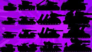 Эволюция Гибридов ГУСЬ vs ГОЛИАФ vs РАТТЕ СССР vs КАПУТ - Мультики про танки