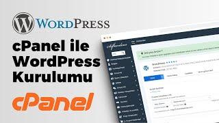 2 Dakikada cPanel WordPress Kurulumu