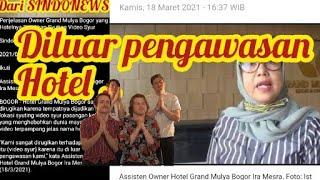 Klarifikasi Pihak Hotel Grand Mulya Bogor terkait video Syur.