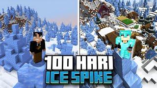 100 Hari di Minecraft tapi Ice Spike Only