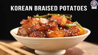 Korean Braised Potatoes  How To Make Gamja Jorim  Quick and Easy Side Dish Recipe  Chef Bhumika