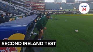 WATCH  Springboks preparing for their second Test against Ireland on Saturday