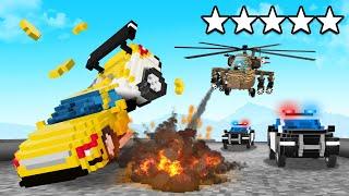 SURVIVING A 5 STAR WANTED LEVEL In TEARDOWN GTA