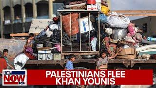 Israel-Hamas war Israel orders Palestinians to flee Khan Younis  LiveNOW from FOX