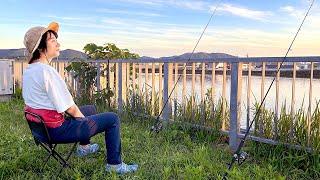 Catching a Huge Eel A Luxury Fish at a Secret Spot