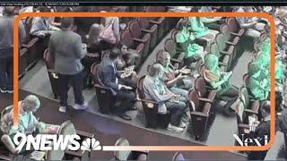 Surveillance video Boebert seen vaping arguing with patrons before removal from Denver theater