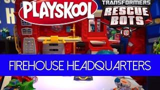 New  Playskool Transformers Rescue Bots Firehouse Headquarters