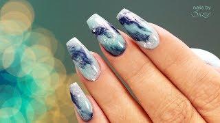 CJP Acrylic Marbled Nails