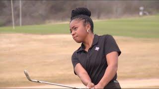 Zoe Slaughter tees off as Texas A&Ms first Black womens golfer