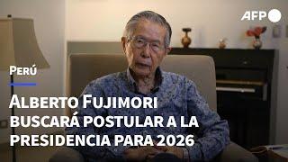 Alberto Fujimori buscará postular a la presidencia de Perú para 2026  AFP