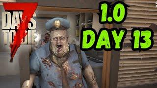 7 Days to Die 1.0 - Day 13 - New Trader and City  - Ep13