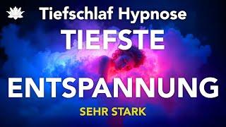 Tiefschlaf Hypnose ‍️ Sehr Stark ERHOLUNG FÜR KÖRPER & GEIST - Tief Entspannen im Schlaf