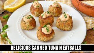 EASY Canned Tuna Meatballs  CRAZY Delicious & AFFORDABLE Recipe