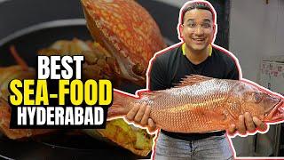 Best Sea-Food Family Restaurant in Hyderabad  Crab Red Snapper Fish Lamb Shank and much more