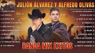 Julion Alvarez y Alfredo Olivas Éxitos Mix Mejores Banda Romantica - Mix Éxitos Musica de Banda 2024