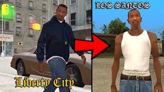 Carl Johnson In Liberty City  Before Main GTA San Andreas Story 