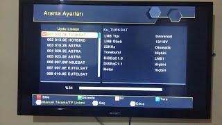 Türksat kanal arama güncelleme  2020 Türksat otomatik kanal arama frekansı