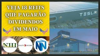 DIVIDENDOS 2021 - FUNDOS IMOBILIÁRIOS AMERICANOS REITS QUE VÃO PAGAR DIVIDENDOS EM DOLAR EM MAIO