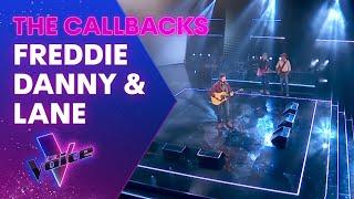 Freddie Danny & Lane Sing Pop Hits  The Callbacks  The Voice Australia