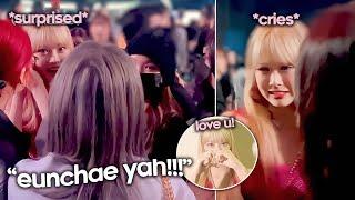 LE SSERAFIM unnies surprised EUNCHAE after her solo stage at MAMA 2023 she cried 