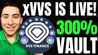 VVS FINANCE BIG NEWS xVVS NOW LIVE How To Earn 300% in Vault