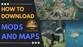 Install Dinosaur Mods & Maps in JWE 2 Easy Guide️