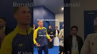 Cristiano Ronaldo Priča Bosanski Kako Kažu Brate?