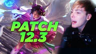 LS  LoL PATCH 12.3 RUNDOWN - New Ahri and Bruiser Item Changes