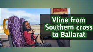 Vline from Southern cross to Ballarat 09042023