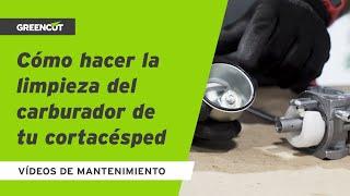  ¿CÓMO hacer la LIMPIEZA del CARBURADOR de tu CORTACÉSPED?