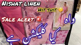 Nishat linen Beautiful Unstitched Collection  Nishat linen Sale Alert  Nishat linen