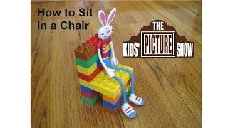 How to Sit in a Chair - The Kids Picture Show Fun & Educational Learning Video