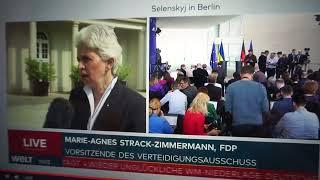 Strack-Zimmermann spricht vom 1. russischen Angriffskrieg in 2014 auf die Ukraine??