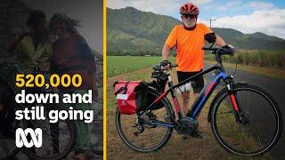 78-year-old man feels 50 after clocking up 520000km cycling around the world  ABC Australia