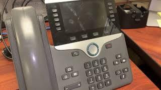 2 ways to Reset Cisco 88418851 VoIP phones to Factory Default Setting