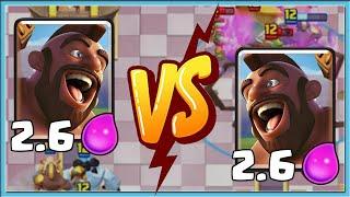 HOG 2.6 VS HOG 2.6 WHO IS BEST?  Clash Royale