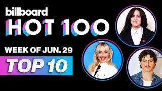 Billboard Hot 100 Top 10 Countdown For June 29 2024  Billboard News