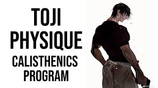 How To Look Like Toji CALISTHENICS VERSION  Toji Fushiguro Workout Jujutsu Kaisen