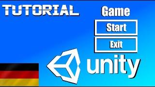 Unity Tutorial Deutsch Start Menü Scenes wechseln