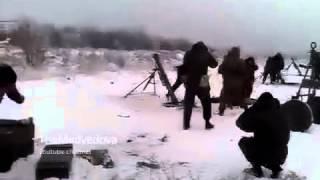 Сенсация    Минометы ДНР ведут огонь по силам АТО   Pro russians rebels mortars firing