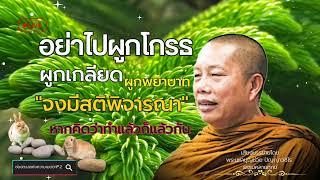 EP.473ธรรมคลายทุกข์อย่าไปผูกโกรธผูกเกลียดผูกพยาบาทจงมีสติพิจารณาหากคิดว่าทำแล้วก็แล้วกัน...