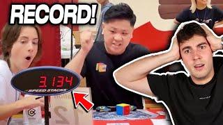 NUOVO RECORD MONDIALE COL CUBO - 3.13 Sec Reaction