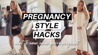 What To Wear When You Are Pregnant Maternity Fashion Hacks