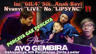 AYO BERGEMBIRA - ABANG L LIVE DAHSYATNYA 4TH PERJALANAN CINTA LESLAR -  NO LIPSYNC ‼️