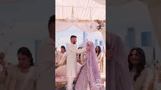 dulha Dulhan first look after wedding