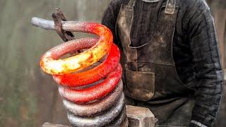 Creating A Hidden Blade In A Cane From Metal Spring Incredible Sharpness