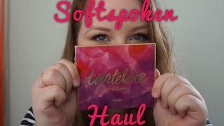 ASMR ≈  Soft Spoken makeup haul + donation update   AylaASMR