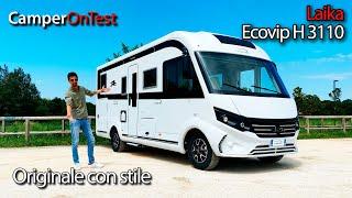 Laika Ecovip H3110 un motorhome che propone un layout evergreen ma con un tocco di originalità