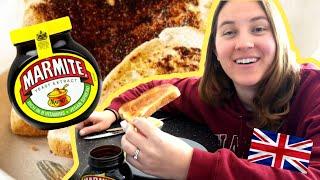 American tries Marmite for the first time +  fun Marmite facts