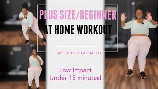 PLUS SIZEBEGINNER AT HOME WALKING WORKOUT Low Impact